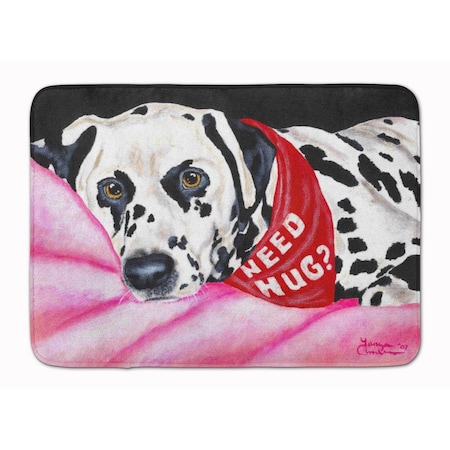 Carolines Treasures Need a Hug Dalmatian Machine Washable Memory Foam Mat AMB1148RUG